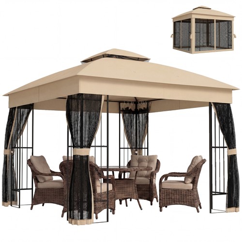 Outsunny m garden gazebo - garden,