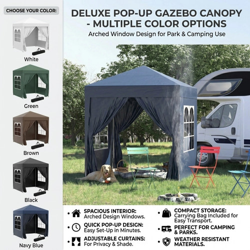 2x2m garden gazebo - 2x2m,