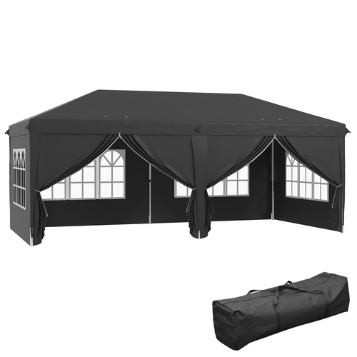 Outsunny 3x6m garden pop - 3x6m, up