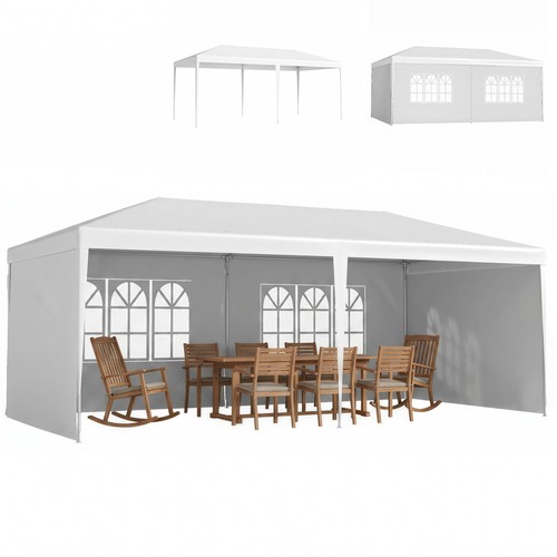 Outsunny garden gazebo - 6m, x