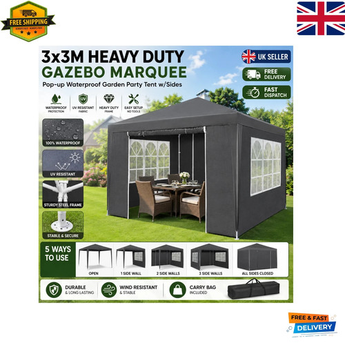 3x3m heavy duty - duty, marquee