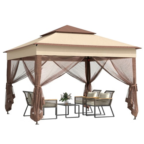 Outsunny garden folding tent - outsunny,