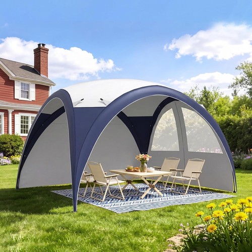 Steel dome gazebo with - ,