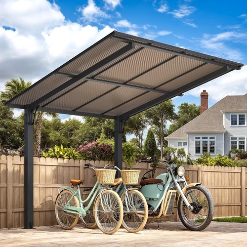 Hardtop lean gazebo - hardtop, lean-to