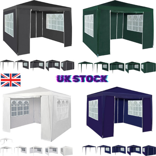3x3m heavy duty gazebo marquee - heavy,
